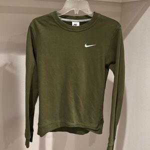 Green Nike Crewneck Sweatshirt